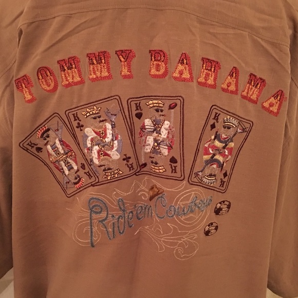 tommy bahama poker shirt